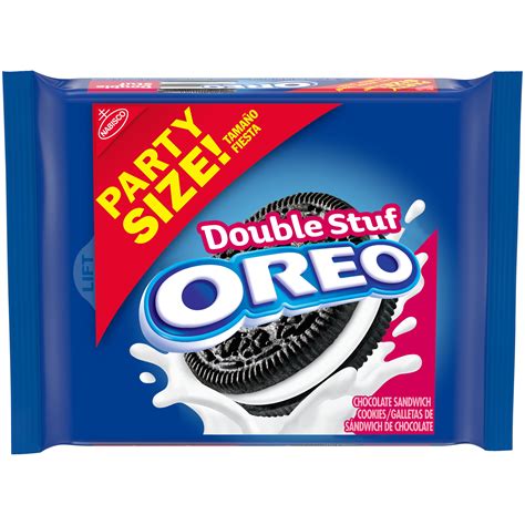 Oreo Double Stuf Chocolate Sandwich Cookies 1 Resealable Party Size Pack