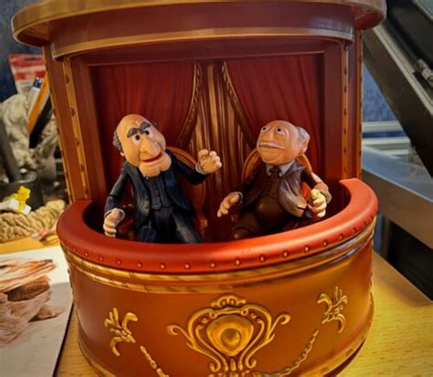 The Muppets Statler And Waldorf Action Figures Wbalcony Unboxed Ebay