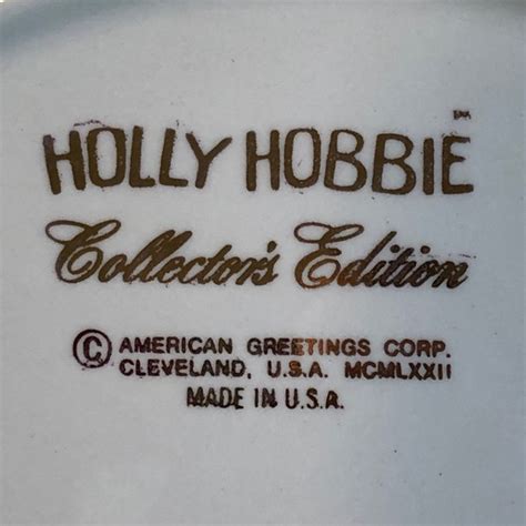 American Greetings Other Vintage Euc Holly Hobbie Collectors Plate