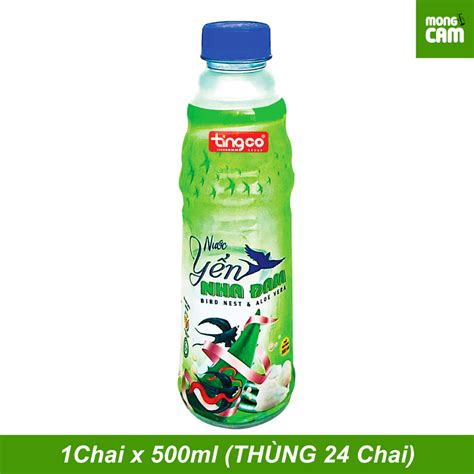 Nước yến Nha Đam Tingco 500ml (chai) | Shopee Việt Nam