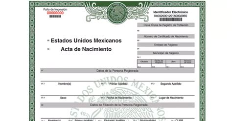 Curp C Mo Descargar Tu Acta De Nacimiento Certificado Para Tramitar Tu