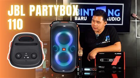 Speaker Terbaru JBL Partybox 110 YouTube