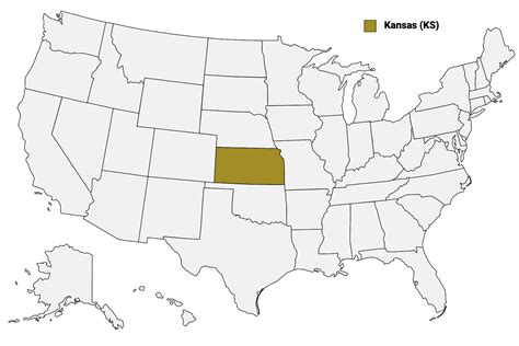 Kansas Counties Map | Mappr