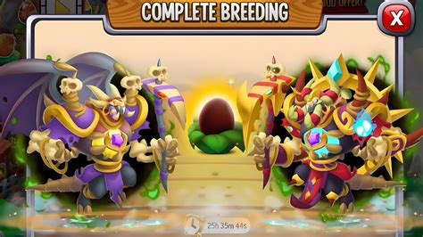 Breeding 2 High Voodoo Vampire Vs Skin In Dragon City YouTube