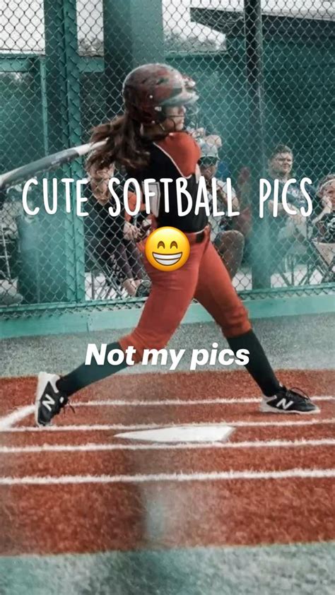 Cute softball pics😁 | Softball pictures, Softball, Softball life