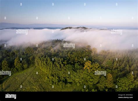 Europa Polen Niederschlesien Gory Kaczawskie Kaczawskie Mountains