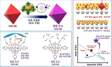 부경대 연구팀 금속 유기 골격체 기반 고성능 복합막 개발 네이트 뉴스