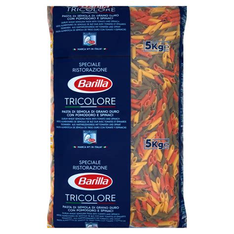 Barilla Makaron Mezze Penne Tricolore Kg Kalorie Kj I Warto Ci