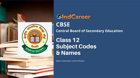 Cbse Board What Are Cbse Subject Codes For Class 12th Along With