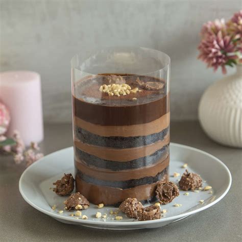 Ferrero Chocolate Pull Me Up Cake (Eggless) - Ovenfresh