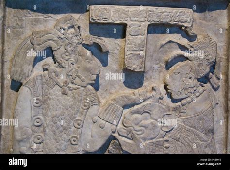 Mexico City National Museum Of Anthropology Maya Relief Stock Photo Alamy