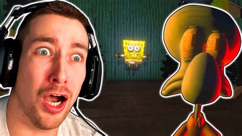 Don T Play This EVIL Squidward Horror Game At Night Sinister