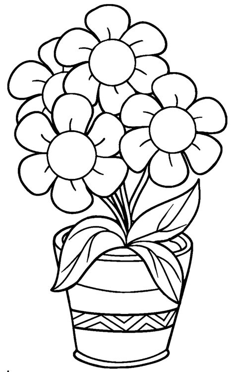 Desenhos De Flores Para Colorir Como Fazer Em Casa