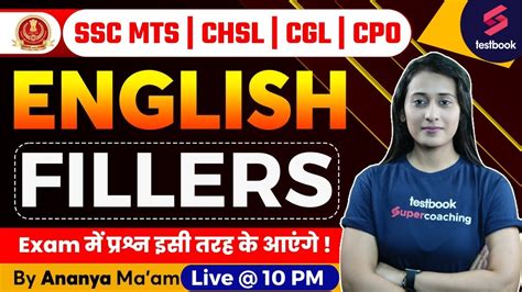 Fillers For Ssc Mts Chsl Cgl Cpo Ssc English Grammar