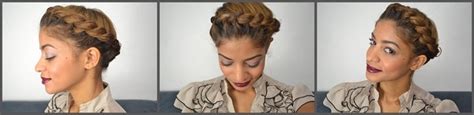 Halo Updo Protective Style - Crown Braid Tutorial - Black Hair Information