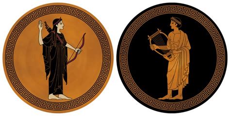 The Twins By Awanqi On Deviantart Greek Art Artemis Apollo Greek