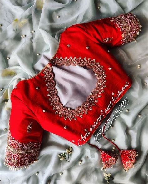 Pin by Rithu Divya on Désigner Blouses Latest bridal blouse designs