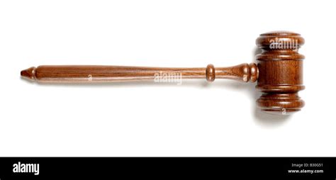 wooden Hammer gavel Stock Photo - Alamy