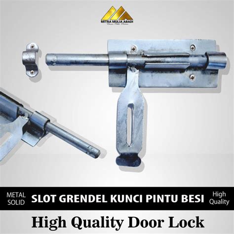 Kunci Slot Pintu Besi Grendel Slot Grendel Kunci Pintu Besi Besar