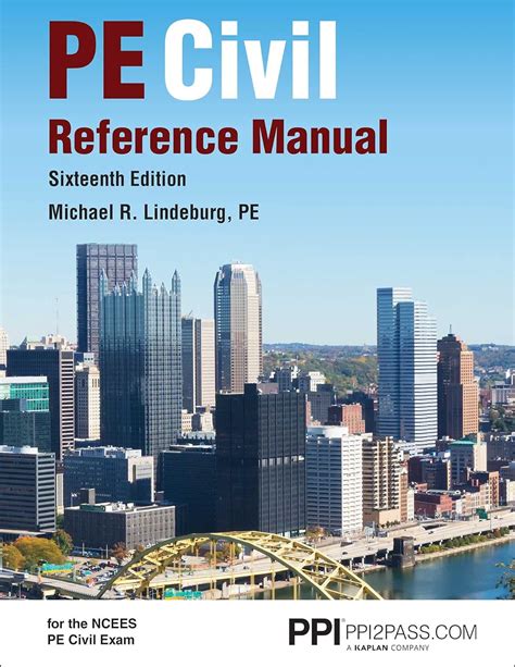 Amazon Ppi Pe Civil Reference Manual Th Edition A Comprehensive