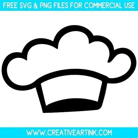 Chef Hat Svg Free Svg Creativeartink