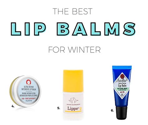 The Best Lip Balms For Winter The One Product I Won T Survive Winter