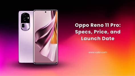 Oppo Reno Pro Specs Price And Launch Date Vyllin