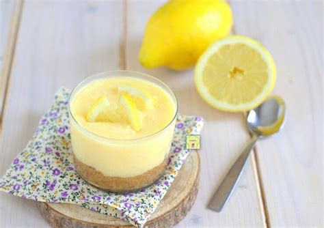 Cheesecake Al Bicchiere Al Limone Dessert Monoporzione Irresistibile