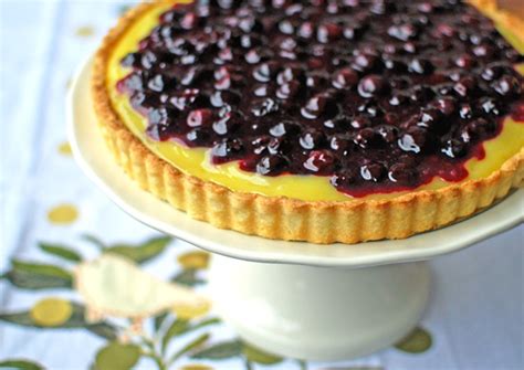 Blueberry Lemon Curd Tart Former Chef