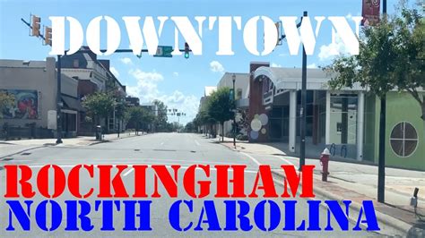 Rockingham North Carolina Downtown Drive Youtube