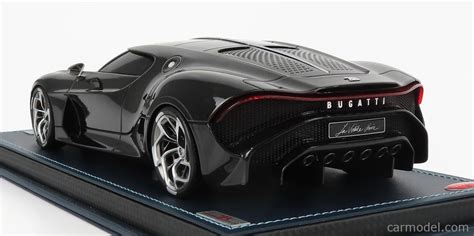 Mr Models Bug Scale Bugatti La Voiture Noire Black Carbon