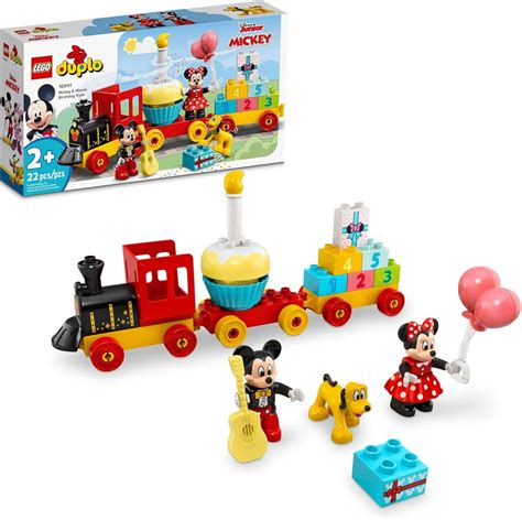 LEGO DUPLO Disney Mickey Minnie Mouse Birthday Train Building Toys