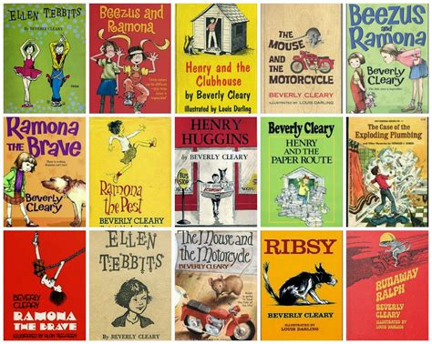 All the books by Beverly Cleary | Beverly cleary, Beverly cleary books ...