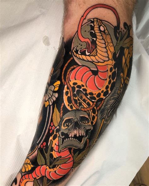 Toni Donaire Tattoo On Instagram An Other Session On Nigels Leg