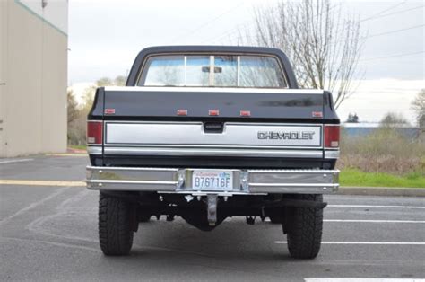 1owner 1986 Chevy K30 1 Ton Silverado Regular Cab 4x4 Only 52 396 Original Miles For Sale