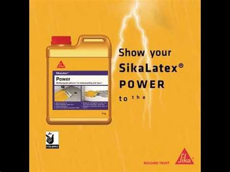 SikaLatex® Power - YouTube