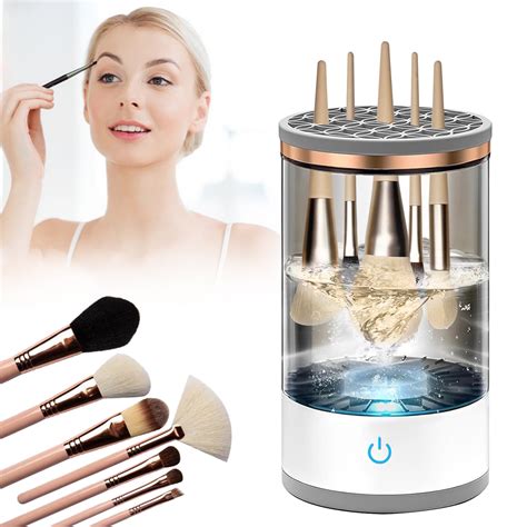 Compact Electric Spinning Makeup Brush Cleaner & Cleaning Machine ...