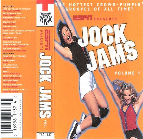 Espn Presents Jock Jams Volume Cassette Discogs