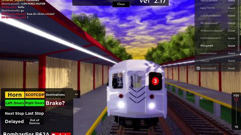 Mta Subway Roblox Joe Subway Trails R A Train From Depot Hills To