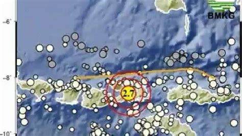 Gempa Terkini M Guncang Tenggara Dompu Minggu April Terasa