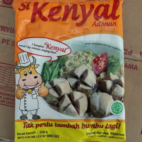 Jual Si Kenyal Tepung Bumbu Adonan Bakso Lengkap G Shopee Indonesia