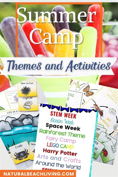 30+ Summer Camp Themes - The Best Summer Themes for Kids - Natural ...