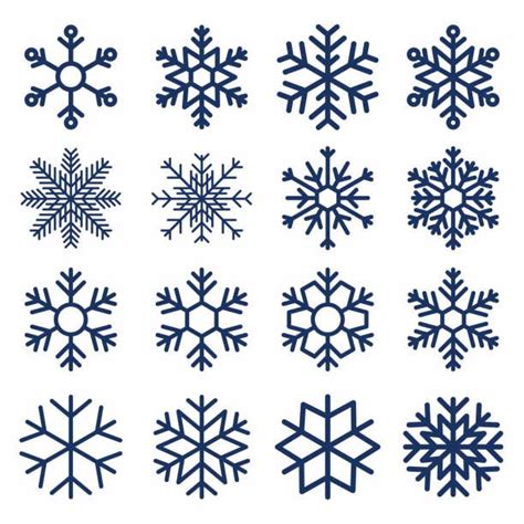 easy snowflake drawing patterns - Rozanne Box