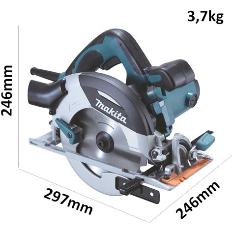 Sega Circolare Per Legno MAKITA Disco 165mm Potenza 1100W Freno