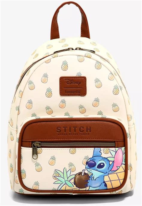 Stitch Pineapple Loungefly Mini Backpack Allears Net