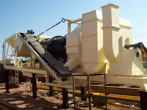 Electric Mobile Asphalt Hot Mix Plant Model Name Number DM 35 Capacity 30 40 Tph At