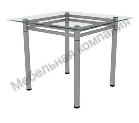 Стол стеклянный обеденный STL-71410 - купить в Москве, GloMart.ru