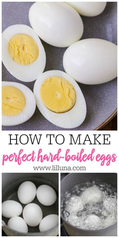 How to boil the perfect egg - this simple tutorial shows you how to get the perfect hard boiled ...