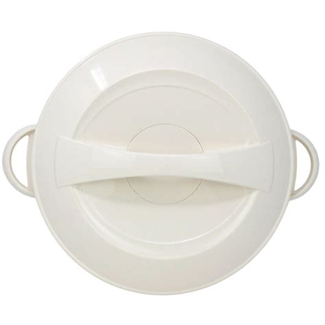 Hot Pot Food Warmer Thermal Insulated Casserole Pan Serving Storage Dish Round