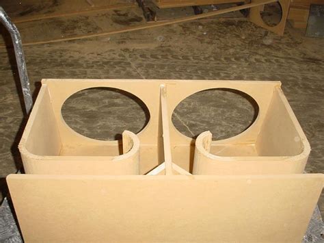 Dual Horn Ported Subwoofer Box Sub Box Carpeted Rhino Bass Box